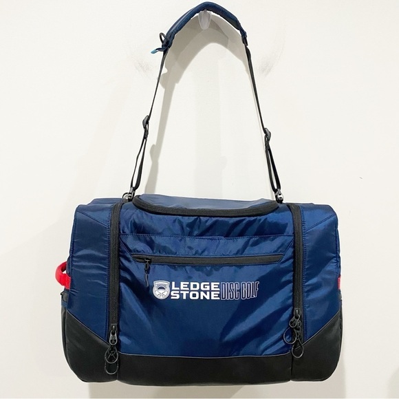 GRIPEQ Ledgestone GRIPeq TSD1 Travel Duffel Bag 2024 Blue Red Limited Ed… - Picture 2 of 10